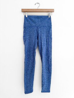 OFFLINE By Aerie The Hugger High Waisted Pocket Legging - Blue Lion - Size S